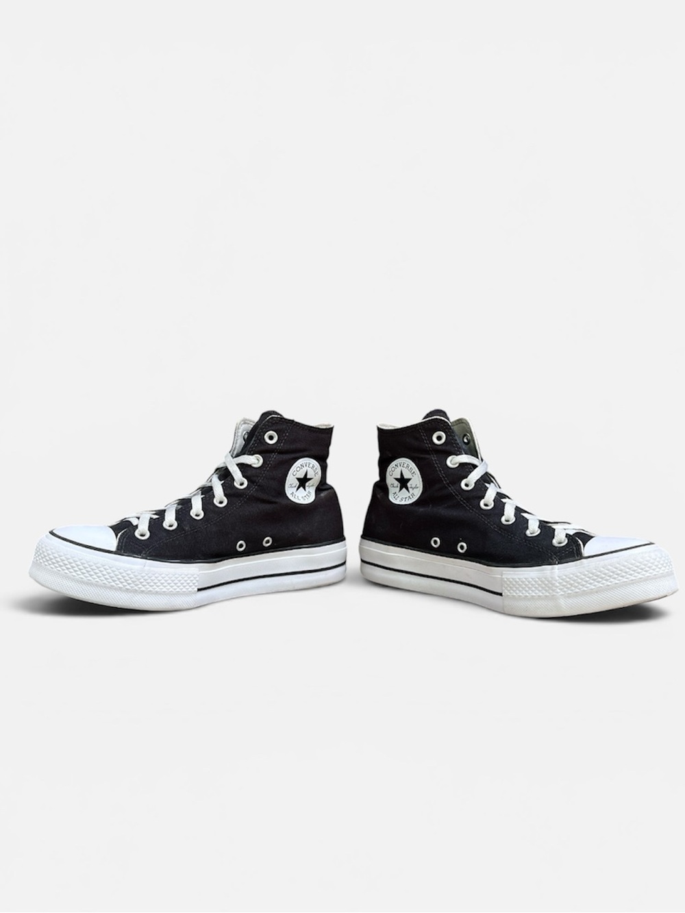 Converse Chuck Taylor All Star Lift High Top Sneaker in Black Women’s Size 10 - Picture 4 of 11